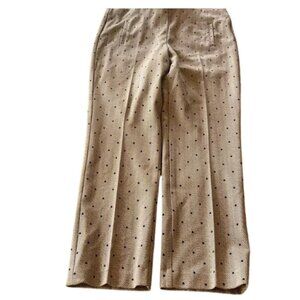 Chico’s Herringbone Polka Dot Pants